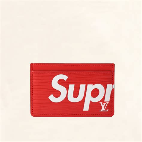 supreme lv card holder|supreme red card holder.